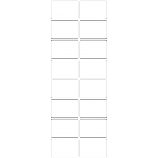 11159 - Label Size 51mm x 34mm - 3790 labels per roll 
