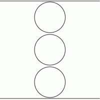 1117 - Label Size 80mm dia - 830 labels per roll