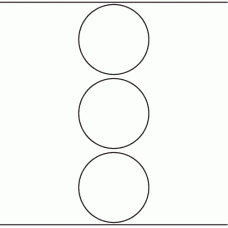 1117 - Label Size 80mm dia - 830 labels per roll 