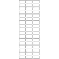 11174 - Label Size 32mm x 14mm - 12090 labels per roll