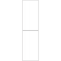 11177 - Label Size 80mm x 150mm - 460 labels per roll
