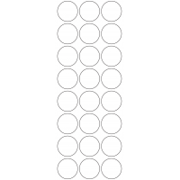 11178 - Label Size 35mm dia - 5450 labels per roll