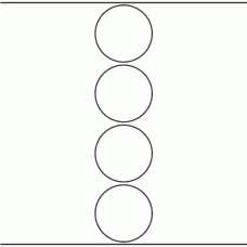 1118 - Label Size 70mm dia - 950 labels per roll 