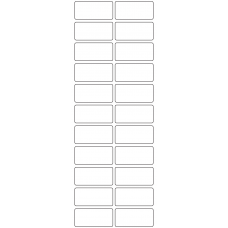 11183 - Label Size 51mm x 24mm - 5050 labels per roll 