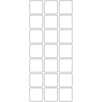 11199 - Label Size 33mm x 33mm - 5790 labels per roll