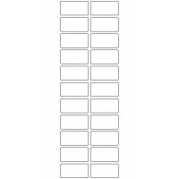 11202 - Label Size 40mm x 20mm - 6060 labels per roll