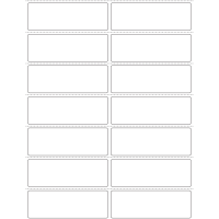 11225 - Label Size 102mm x 35mm - 3510 labels per roll