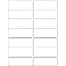 11225 - Label Size 102mm x 35mm - 3510 labels per roll 