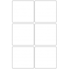 11235 - Label Size 80mm x 80mm - 1650 labels per roll 