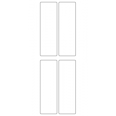 11244 - Label Size 35mm x 112mm - 1160 labels per roll 