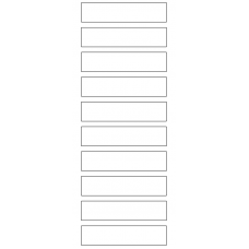 11246 - Label Size 70mm x 16mm - 3440 labels per roll 