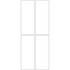 11249 - Label Size 46mm x 118.5mm - 1160 labels per roll 