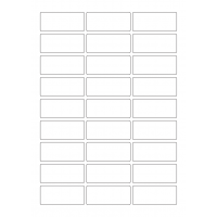 11262 - Label Size 60mm x 26mm - 7110 labels per roll