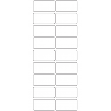 11264 - Label Size 60mm x 30mm - 4090 labels per roll 