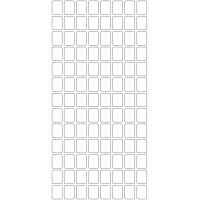 11267 - Label Size 15mm x 20mm - 24650 labels per roll