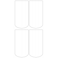 11276 - Label Size 90mm x 180mm - 730 labels per roll