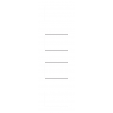 11277 - Label Size 75mm x 50mm - 780 labels per roll 