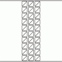 1139 - Label Size 25mm Triangle - 14,220 labels per roll