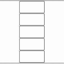 1143 - Label Size 102mm x 48mm - 1,380 labels per roll 