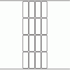 1147 - Label Size 73mm x 25mm - 3,680 labels per roll 