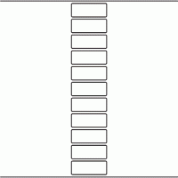 1153 - Label Size 60mm x 23mm - 2,610 labels per roll