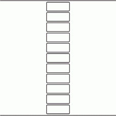 1153 - Label Size 60mm x 23mm - 2,610 labels per roll 