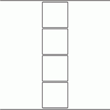 1157 - Label Size 100mm x 100mm - 668 labels per roll 