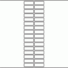 1180 - Label Size 43mm x 15mm - 7,590 labels per roll 