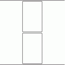 1188 - Label Size 80mm x 125mm - 540 labels per roll 