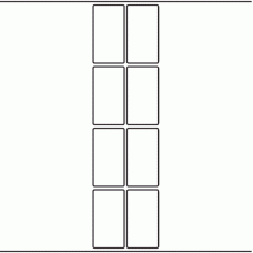 1191 - Label Size 45mm x 84mm - 1,570 labels per roll 