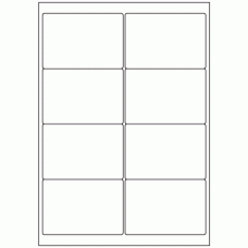 352 - Label Size 99.1mm x 67.7mm - 8 labels per sheet