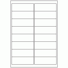 354 - Label Size 99.1mm x 34mm - 16 labels per sheet